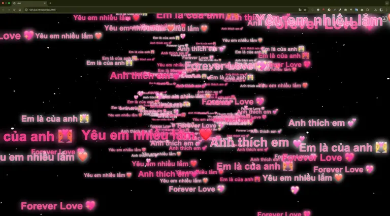 Code tỏ tình HTML