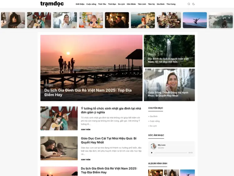 Share code tin tức WordPress