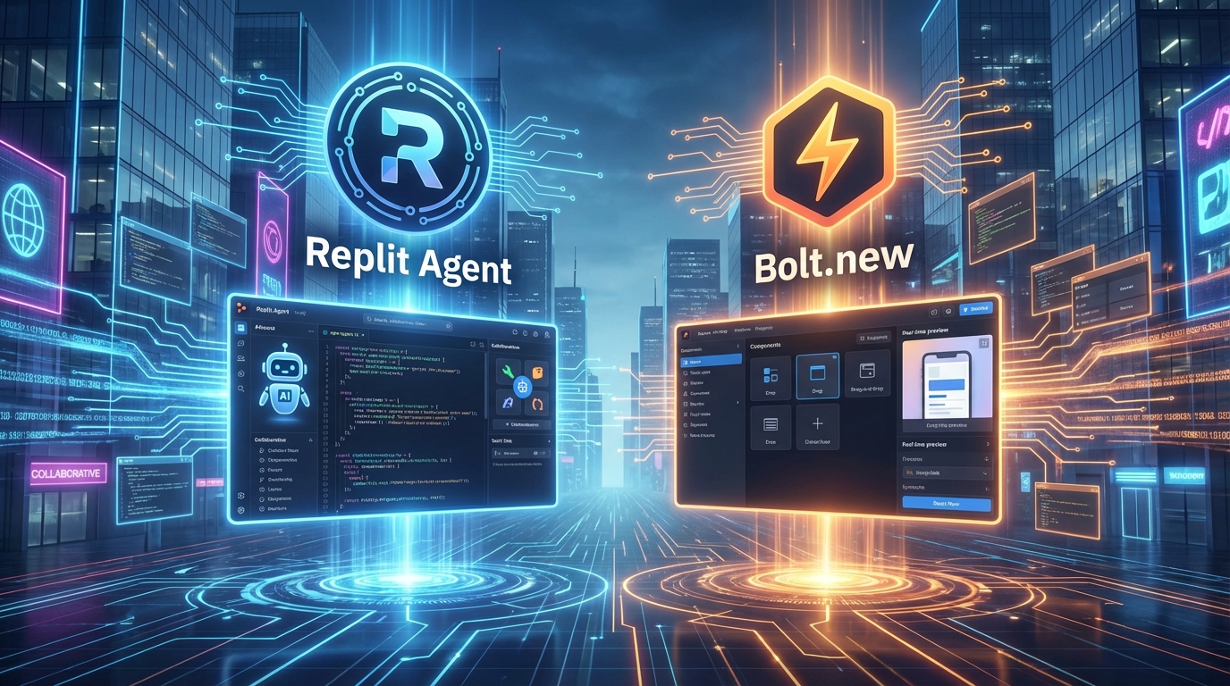 Các công cụ vibe coding hàng đầu như Replit Agent và Bolt.new - AI coding agents: Top 5 công cụ vibe coding cực đỉnh
