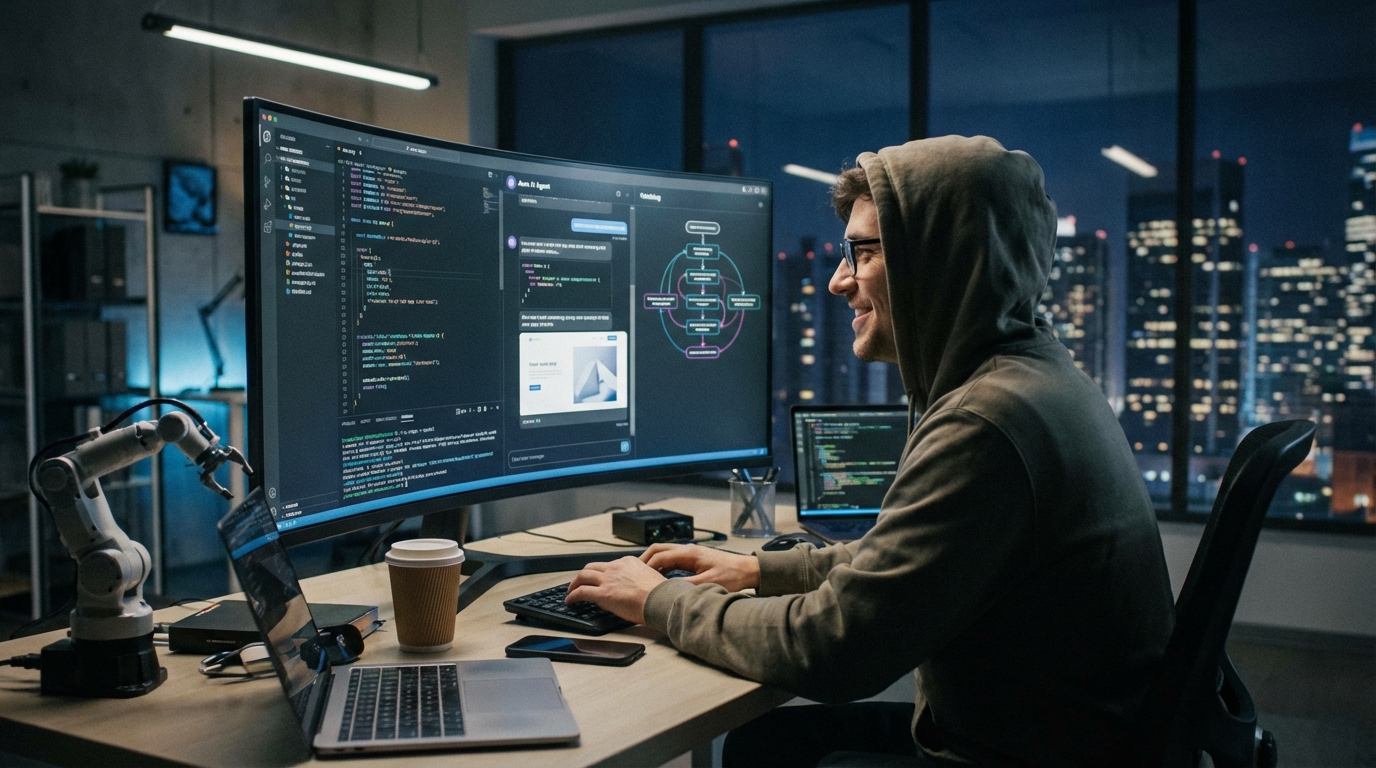 Sử dụng AI coding agents giúp tăng tốc độ phát triển phần mềm - AI coding agents: Top 5 công cụ vibe coding cực đỉnh