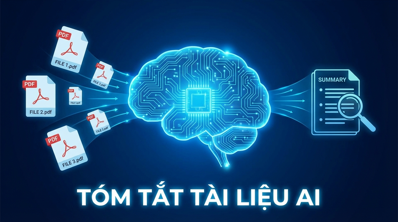Công nghệ tóm tắt tài liệu AI giúp tiết kiệm thời gian đọc hiểu văn bản dài - AI hỗ trợ học tập: Top 10 công cụ đỉnh cao bứt phá điểm số