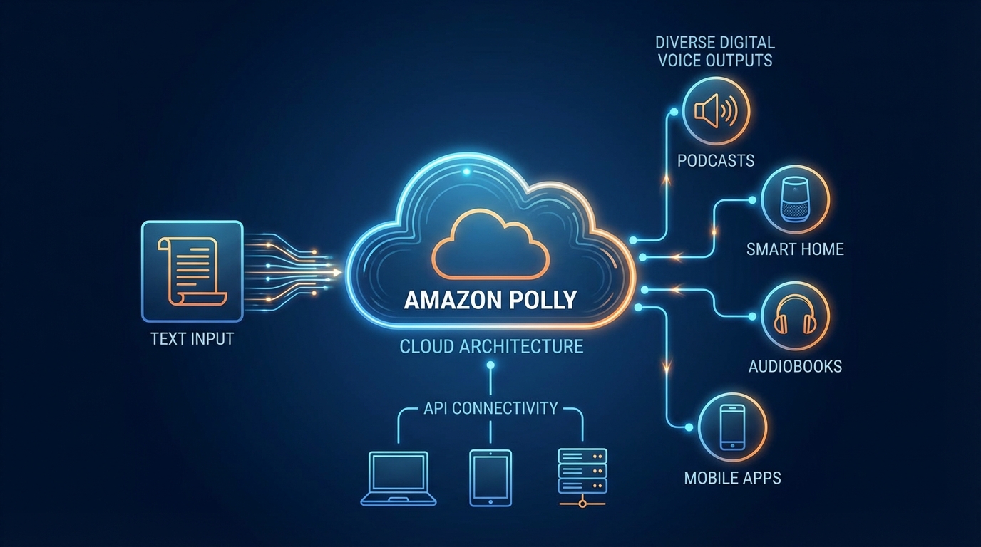 Amazon Polly mang lại sức mạnh xử lý giọng nói từ hạ tầng đám mây của AWS - AI lồng tiếng: Top 10 công cụ cực đỉnh và đột phá