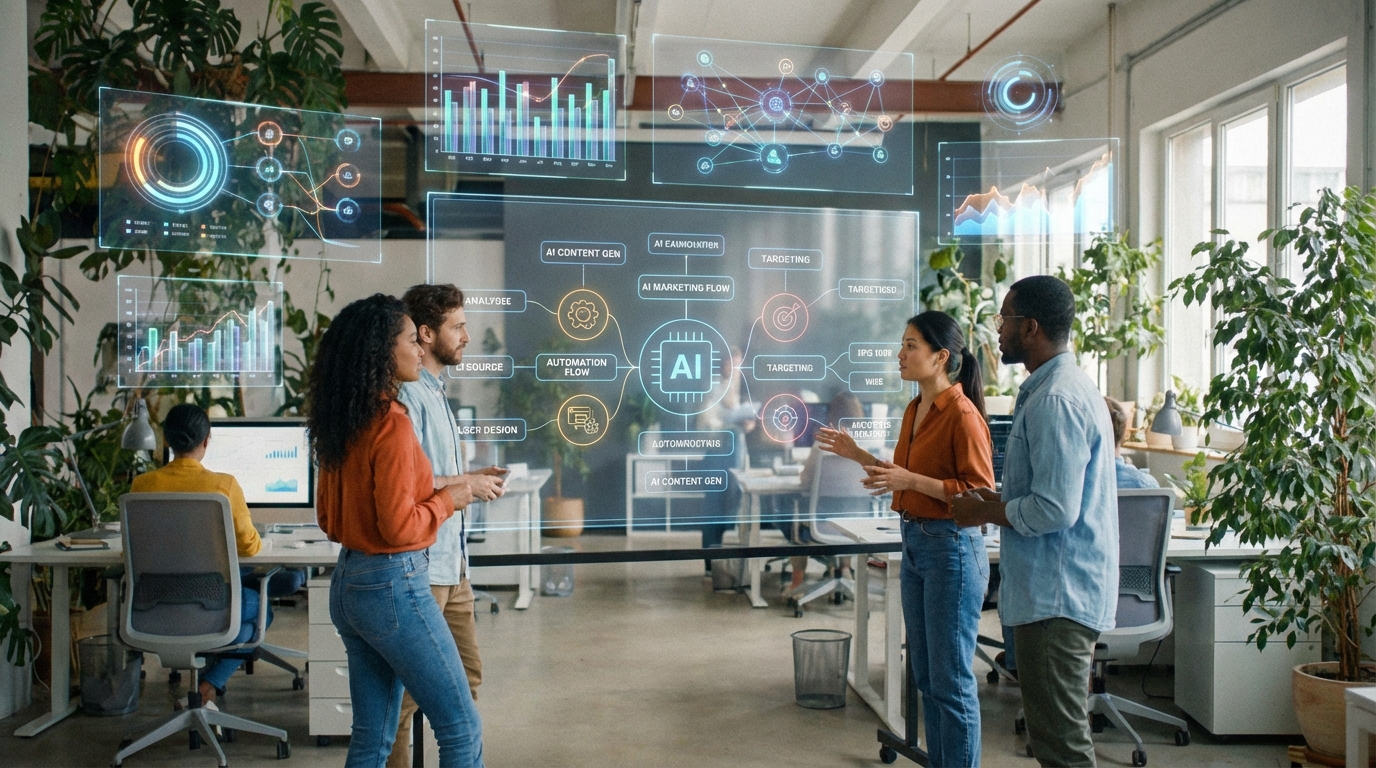 Sử dụng AI trong marketing để phân tích dữ liệu và tối ưu hóa chiến dịch hiệu quả - AI trong marketing: Tuyệt chiêu bùng nổ doanh số thần tốc