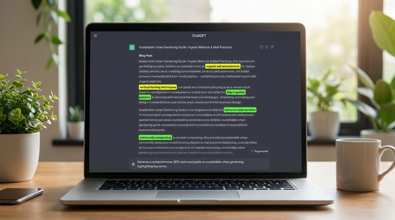 Sử dụng ChatGPT cho content để tối ưu hóa từ khóa tự nhiên và sáng tạo - AI viết bài: Top 10 công cụ bứt phá traffic cực đỉnh