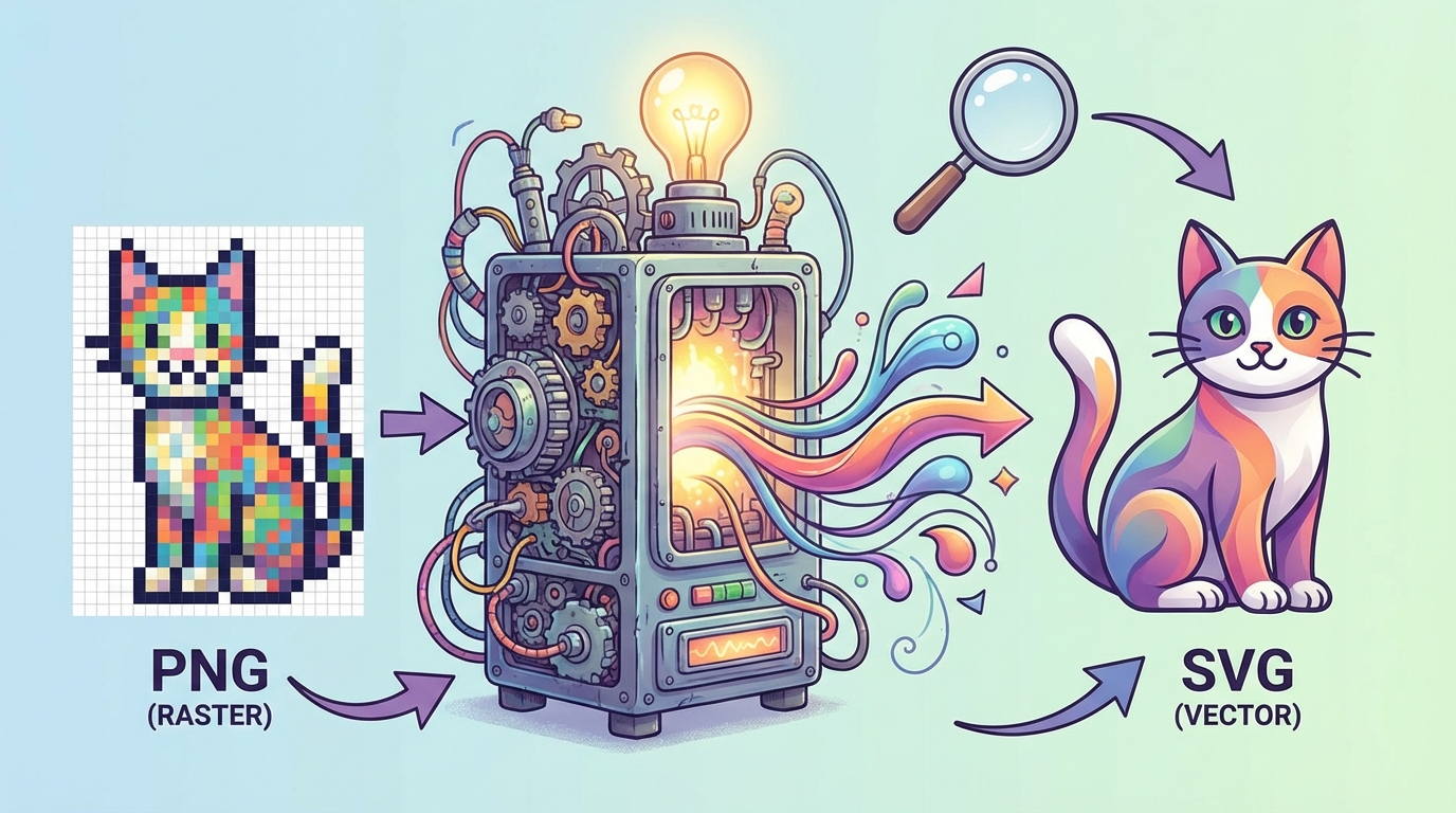 Quá trình chuyển đổi PNG sang SVG giúp tối ưu hóa hình ảnh cho web - Đổi PNG sang SVG