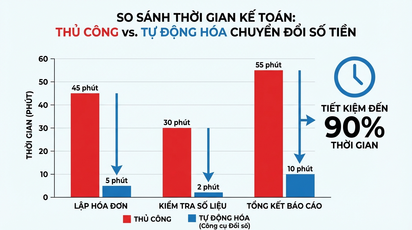 Công cụ đổi số tiền thành chữ giúp tăng tốc quy trình làm việc và tiết kiệm thời gian - Công cụ Đổi số tiền thành chữ