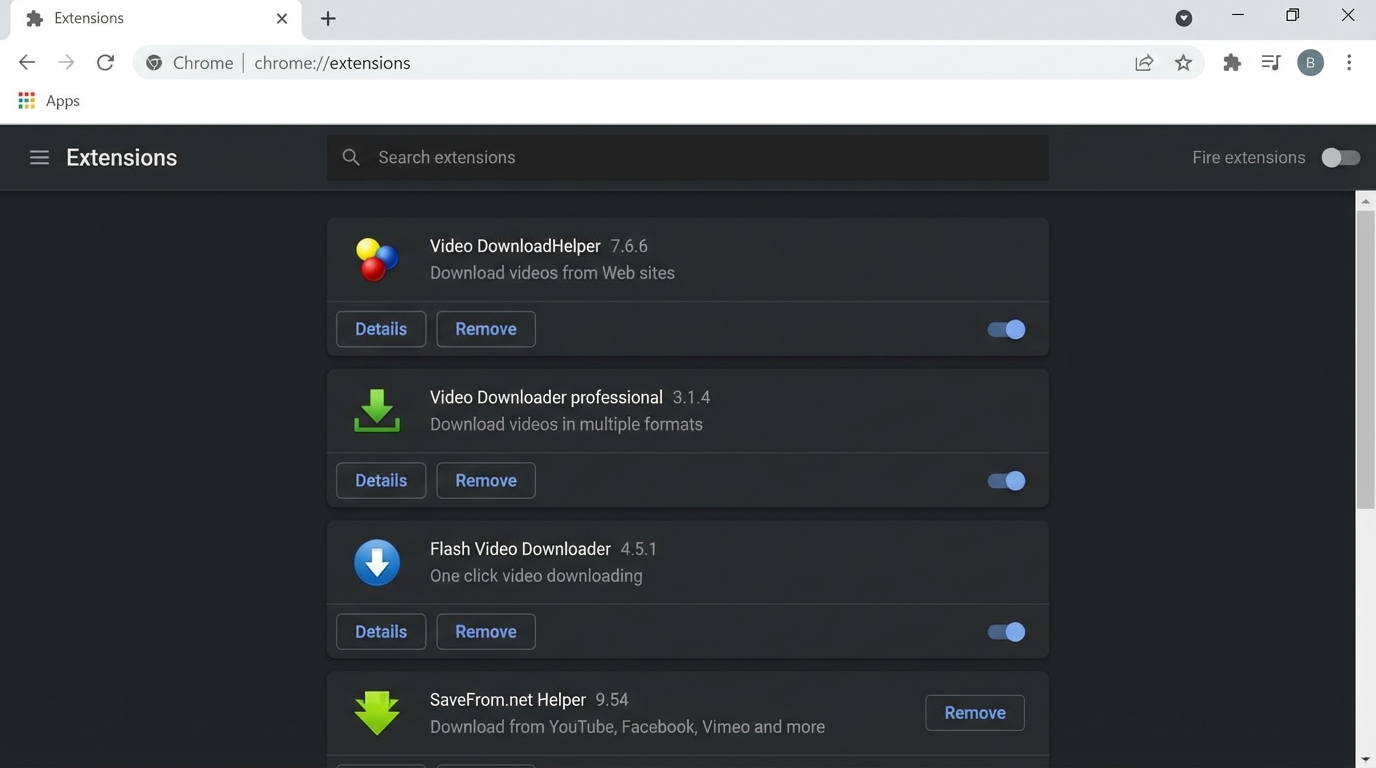 Các tiện ích hỗ trợ tải video facebook trên trình duyệt Chrome - Tải video facebook cực nhanh với bí kíp đơn giản và hiệu quả
