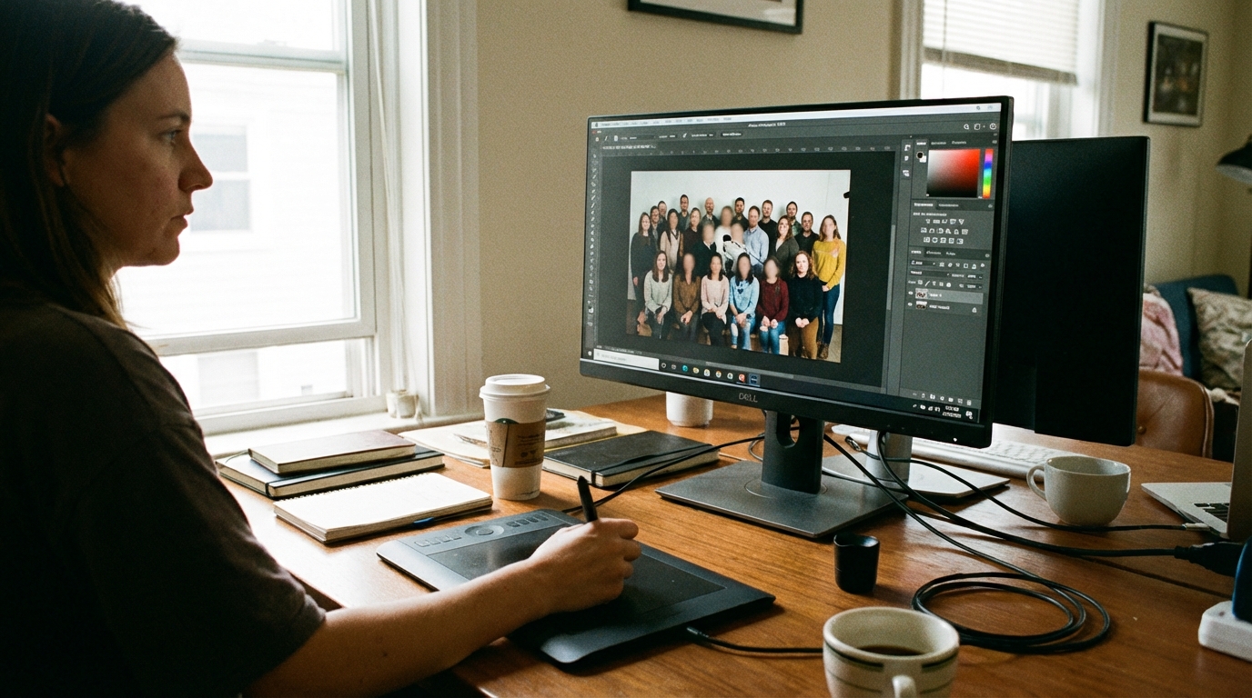 Làm mờ khuôn mặt siêu tốc với KiraApp