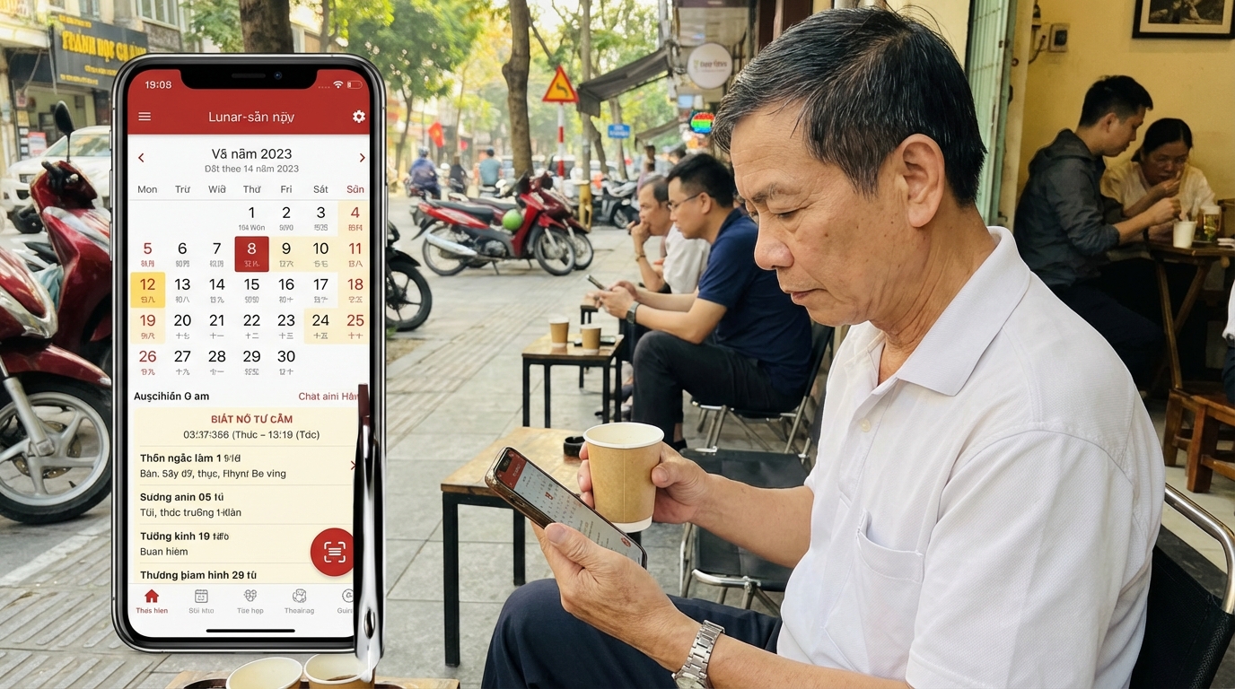 Tiện lợi tra cứu lịch âm dương trên thiết bị di động - Công cụ xem Lịch Âm Dương