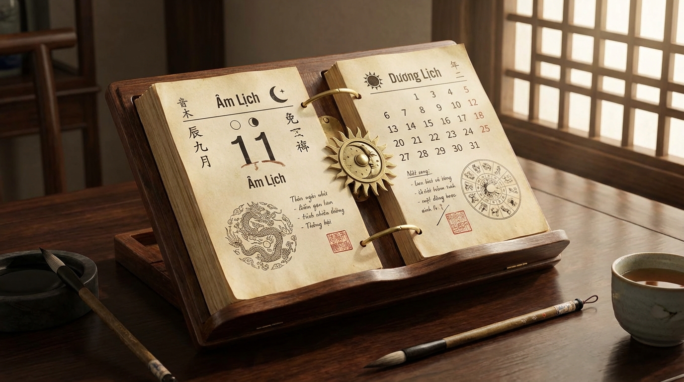 Phân biệt lịch âm và lịch dương: Đâu là sự khác biệt?