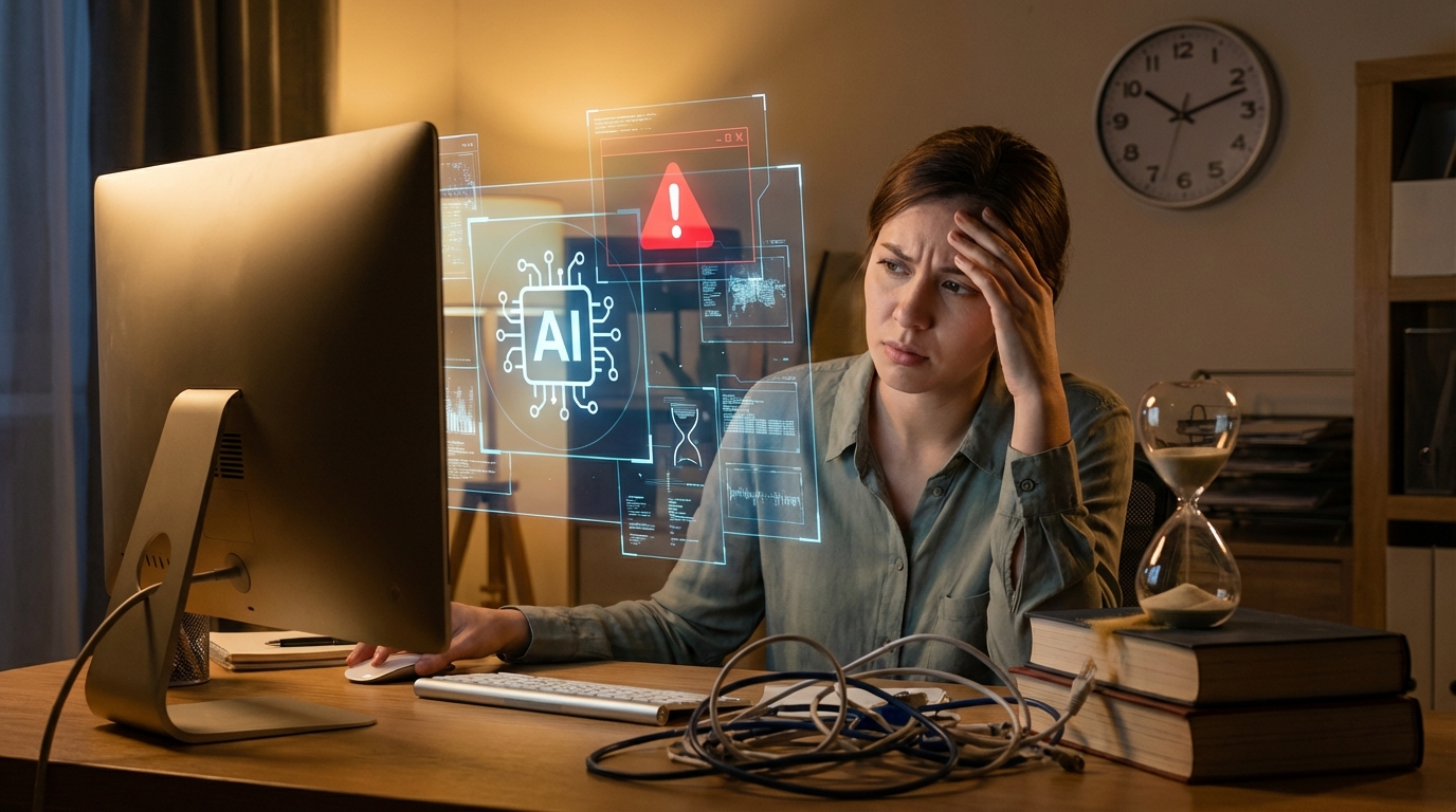 Lỗi khi dùng AI những sai lầm tai hại khiến bạn tụt hậu