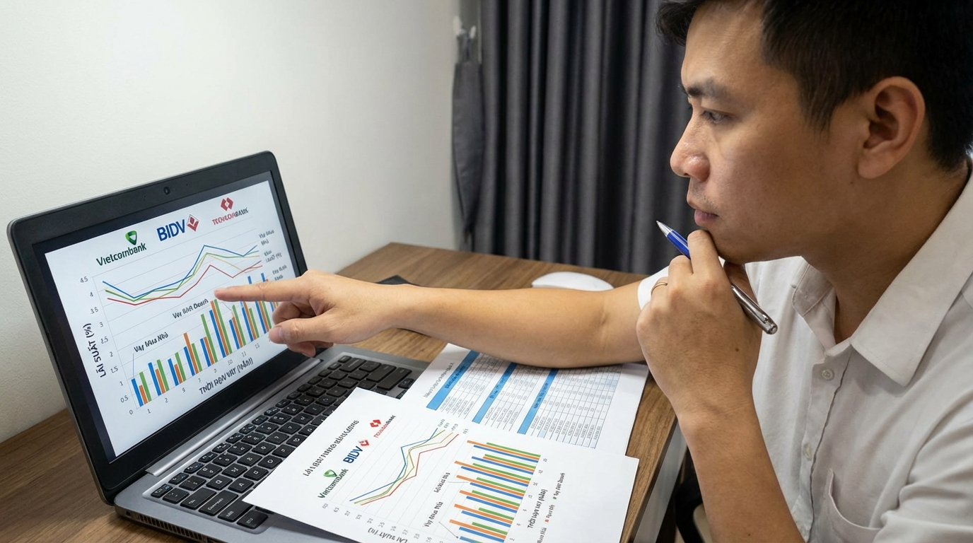 Cân nhắc kỹ lưỡng các yếu tố trước khi quyết định vay vốn ngân hàng - Công cụ Tính lãi suất vay