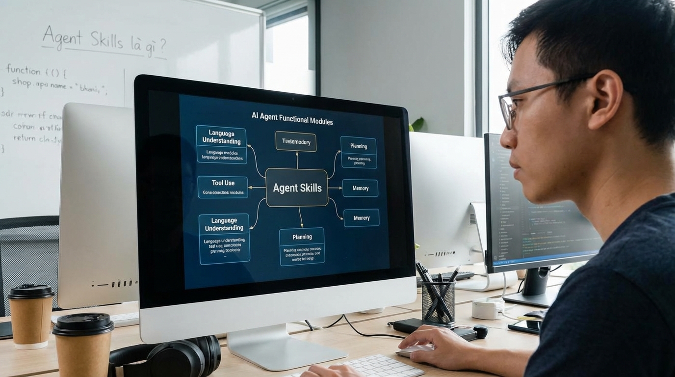 Tìm hiểu bản chất kỹ thuật của Agent Skills là gì? trong lập trình AI hiện đại - Agent Skills là gì? Khám phá sức mạnh tuyệt vời của AI