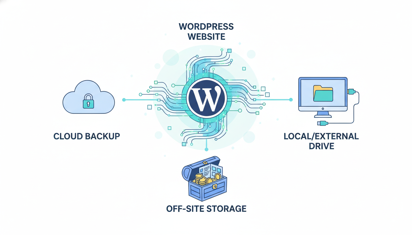 Sao lưu website WordPress định kỳ - Bảo mật WordPress cơ bản và các plugin bảo mật