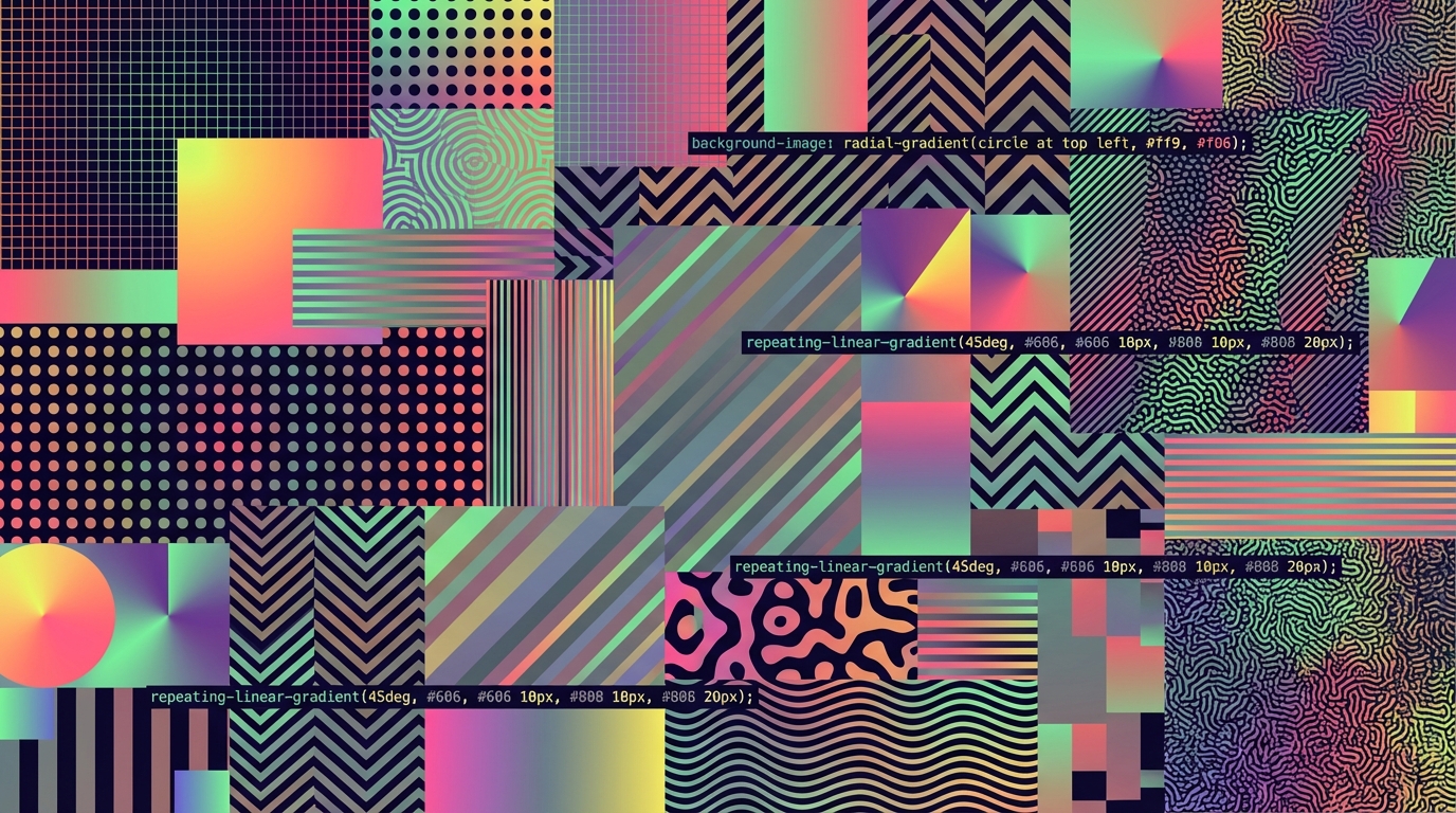 Các mẫu CSS background patterns đa dạng - Công cụ CSS Background Patterns