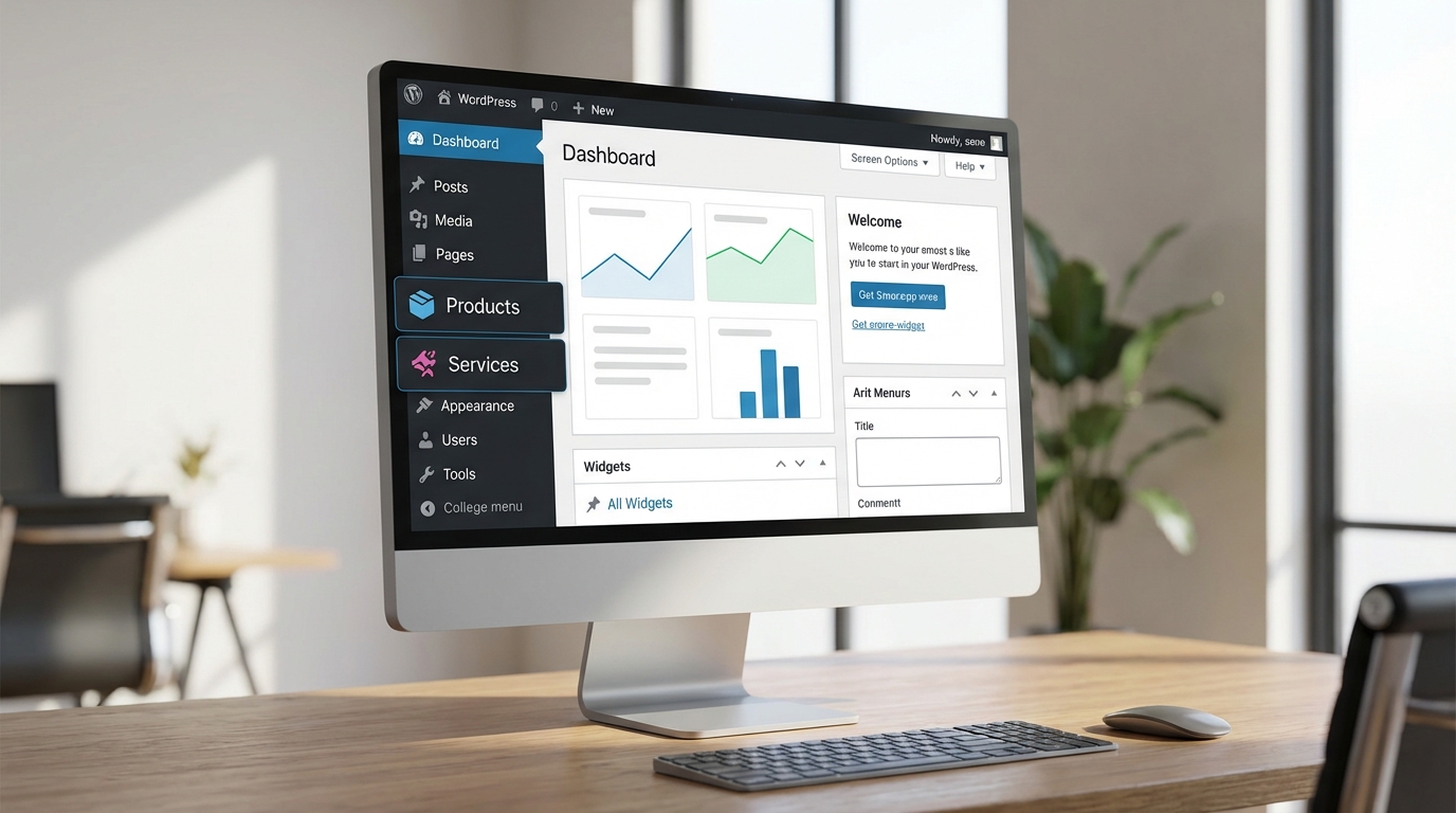 Giao diện quản trị chuyên nghiệp sau khi cấu hình custom post type - Hướng dẫn custom post type trong wordpress từ a đến z