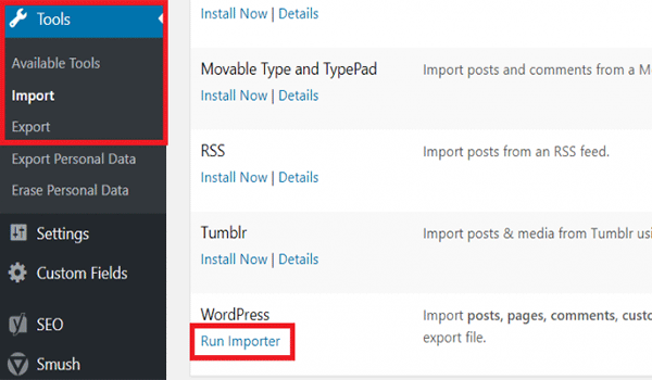 Tải file XML đã xuất lên.