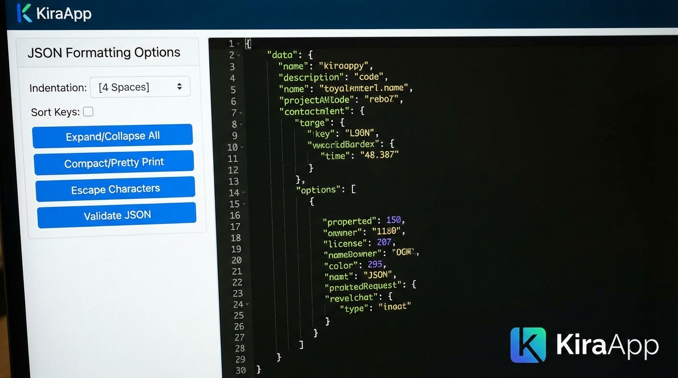 Tùy chỉnh các tùy chọn định dạng JSON dễ dàng - Công cụ Nén & Làm đẹp Json