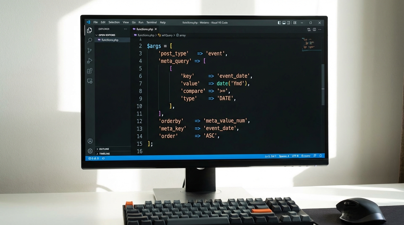 Cấu trúc mã nguồn PHP để thực hiện truy vấn dữ liệu tùy chỉnh trong WordPress - Query post theo custom field trong wordpress