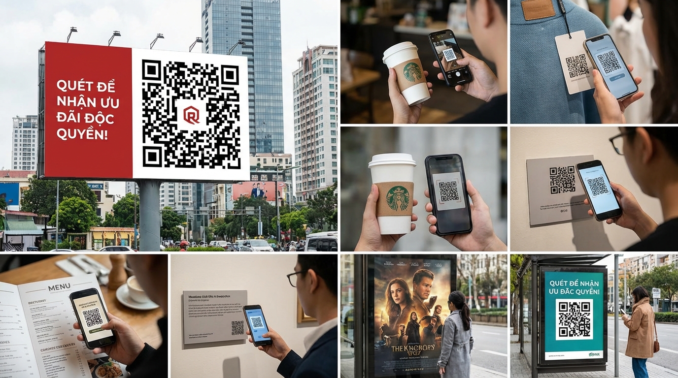 Ứng dụng QR code trong marketing - Công cụ Tạo QR code
